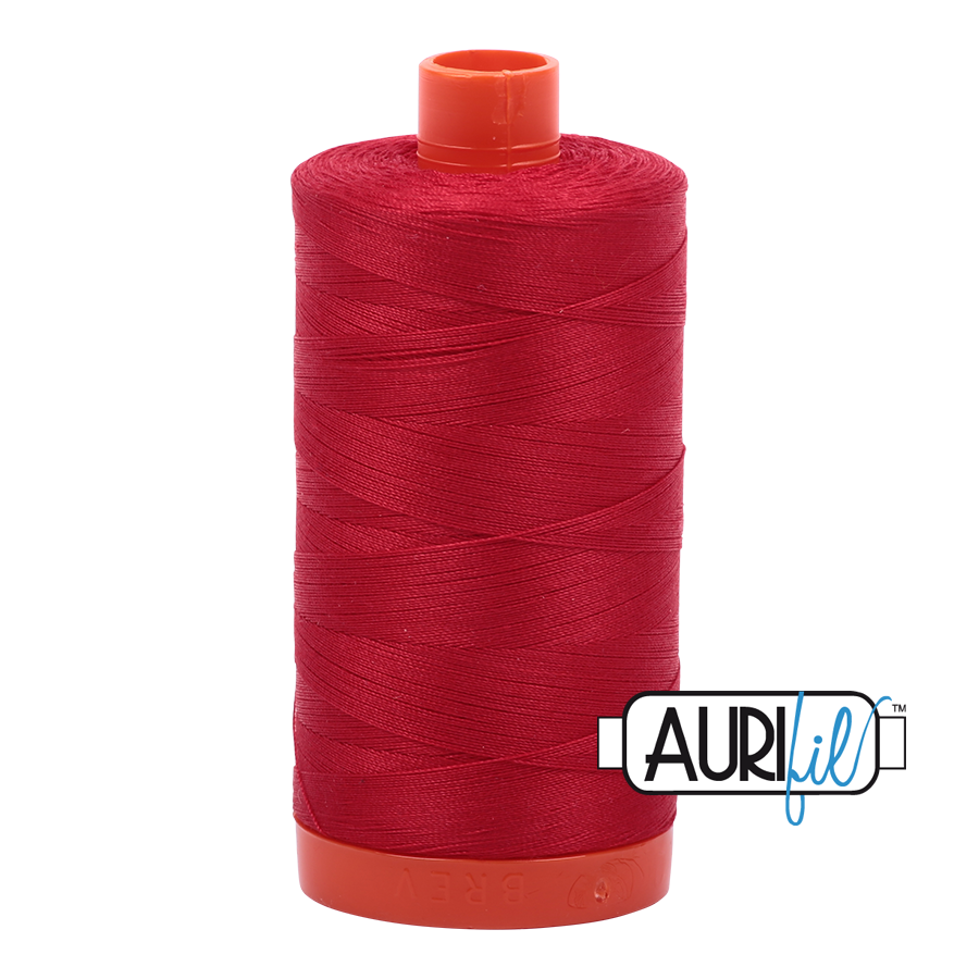 Aurifil 50 wt thread 2250 red