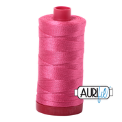 Aurifil 12 wt thread 2530 Blossom Pink
