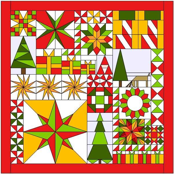 All I Want for Christmas - PATTERN - 'Quilt Along with Debs'