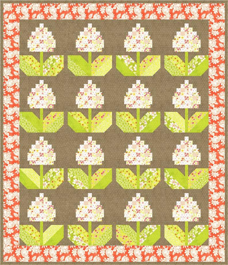 Hydrangeas by Fig Tree & Co Pattern PO3041