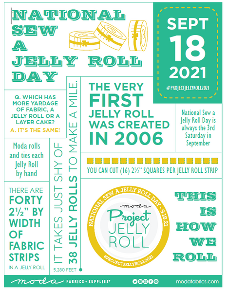 National Sew a Jelly Roll Day