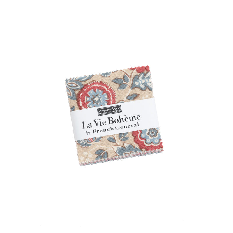 Newest Moda La Vie Boheme Fat Eighth Bundle by French General