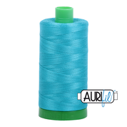 Aurifil 40 wt thread 2810 Turquoise