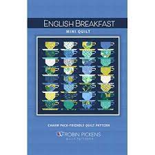 Moda Patterns English Breakfast Tea Pattern by Robin Pickens P135