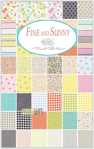 Fine and Sunny by Jen Kingwell Layer Cake