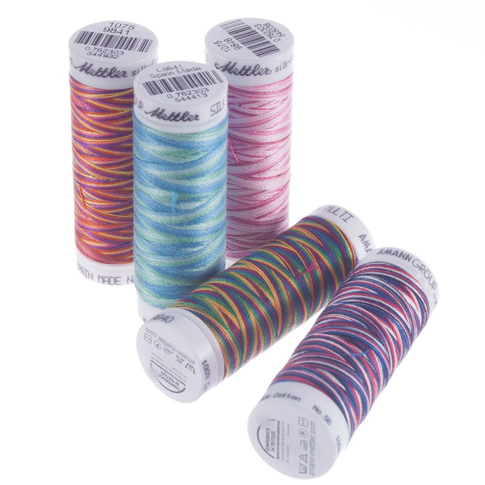 Mettler Silk Finish Thread - Variegated