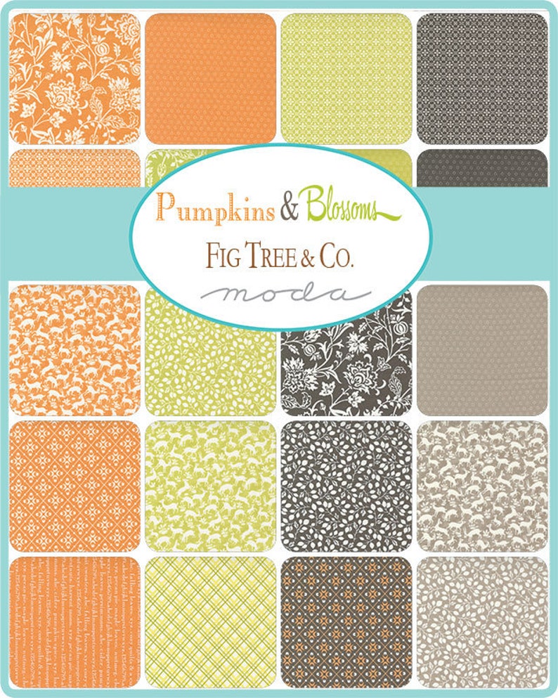 Fig Tree & Co Pumpkins and Blossoms Charm Packs